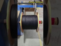 Γραμμή παραγωγής μαύρων γιλέκων με θωρακισμένα καλώδια από ίνες