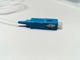 Συνδετήρας Sc UPC θραυστών σωλήνων χάλυβα PLC 0.9mm διαιρετών 1x4 οπτικών ινών
